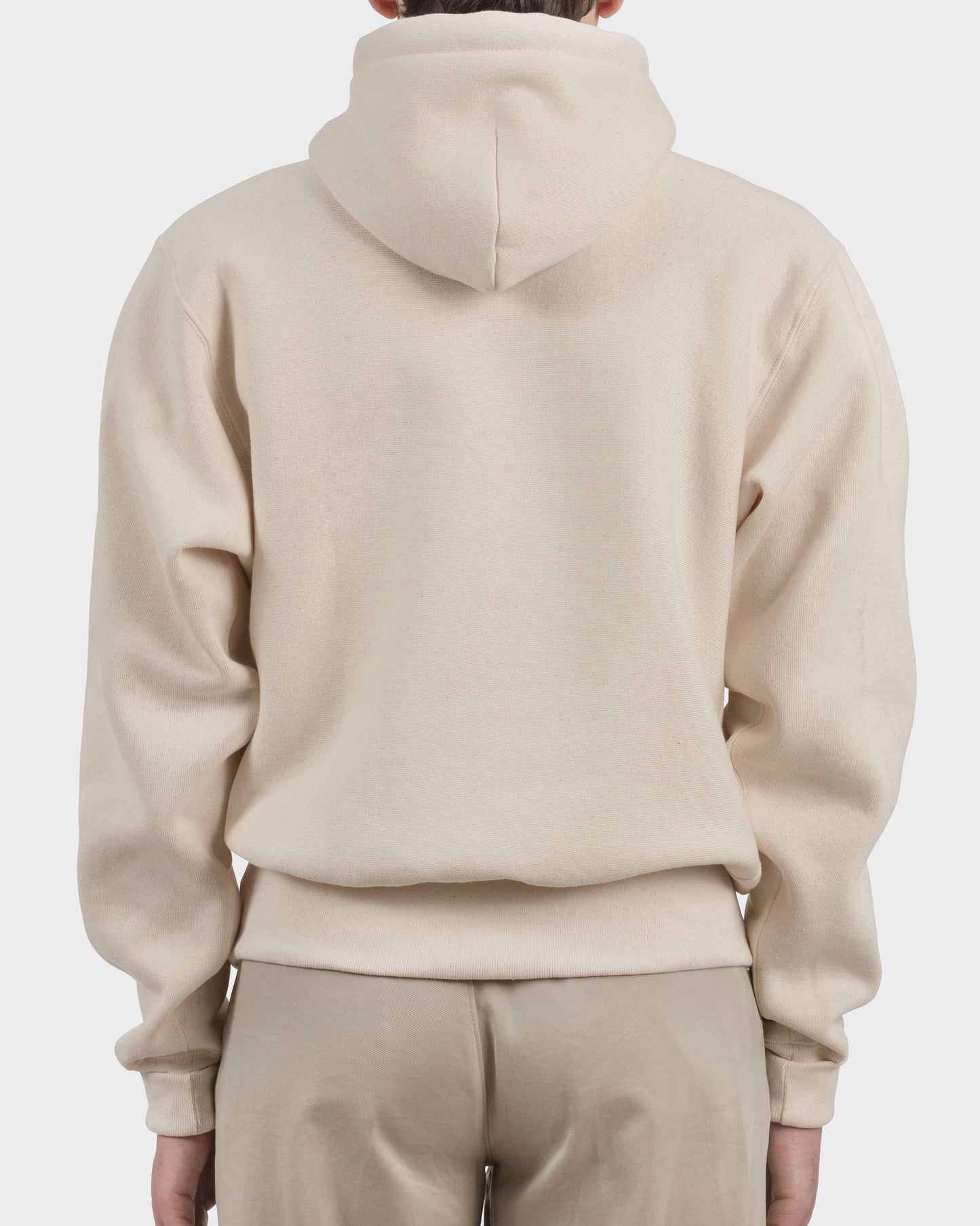 Hooded Sweatshirt : Ecru