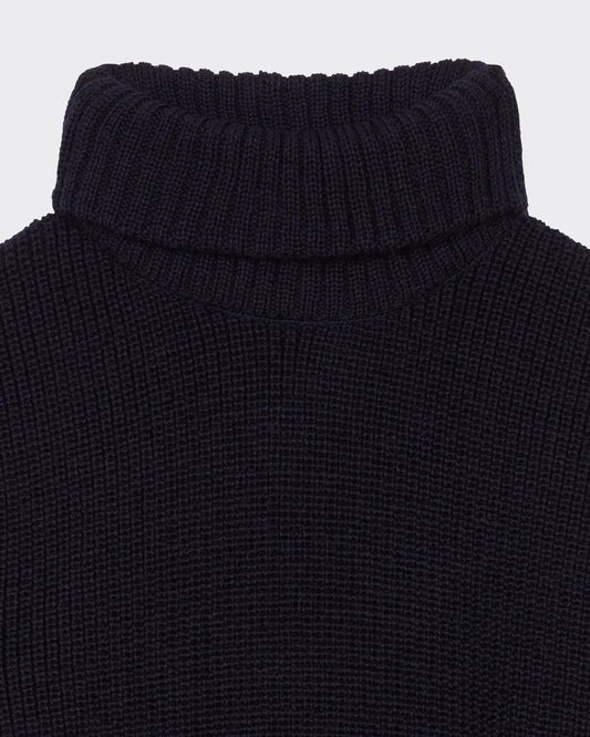 Pull Col Roulé “Submariner” : Marine