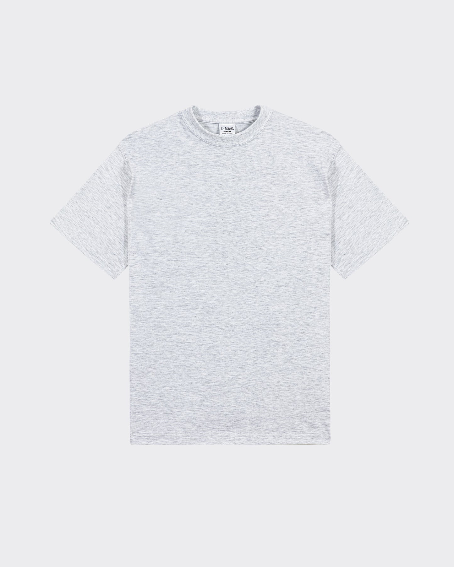 T-shirt Fin : Gris Chiné