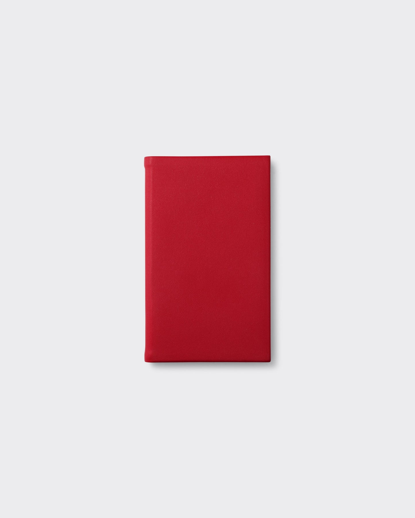 Petit Carnet en Cuir : Rouge 