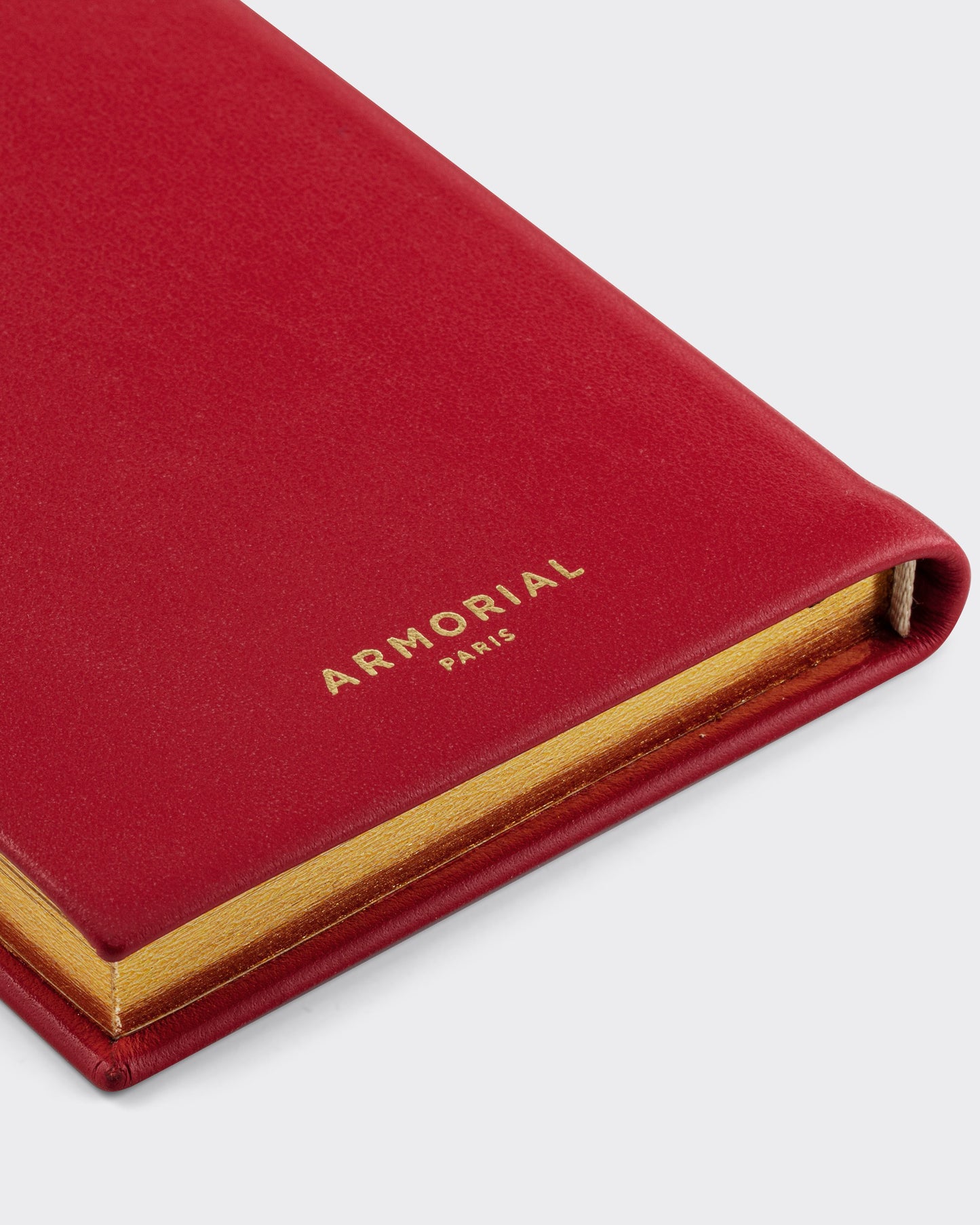 Petit Carnet en Cuir : Rouge 
