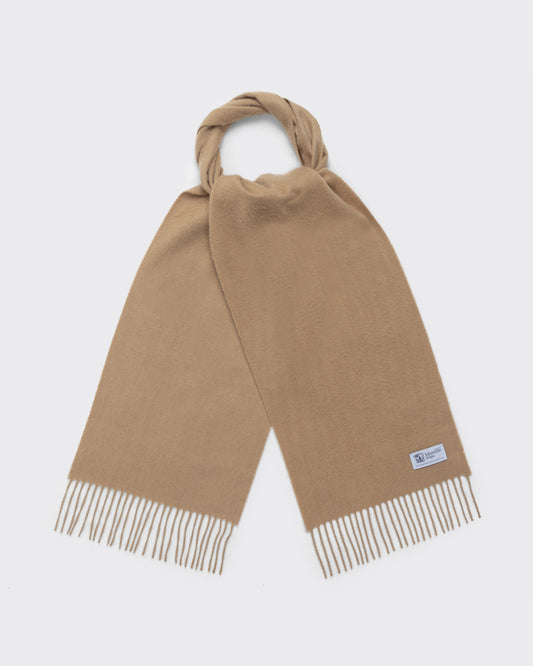 Cashmere Scarf : Light Camel 