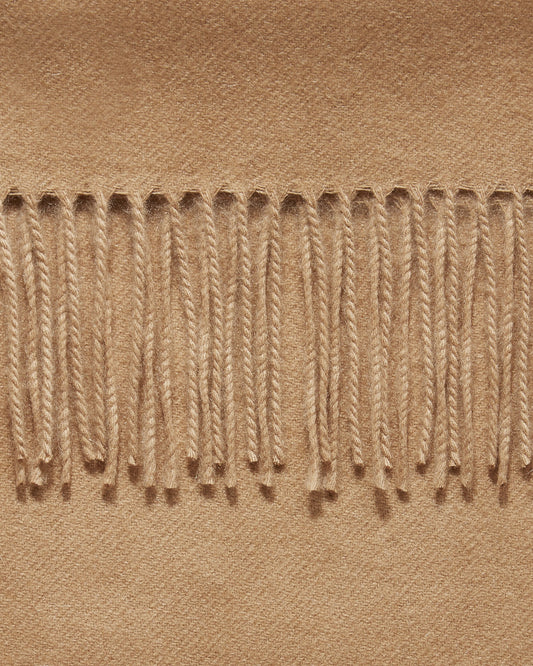 Cashmere Scarf : Light Camel 