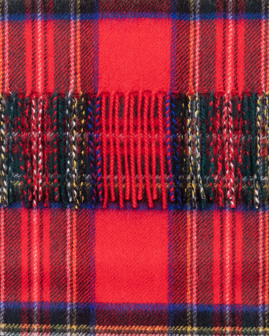 Cashmere Tartan Scarf : Royal Stewart 