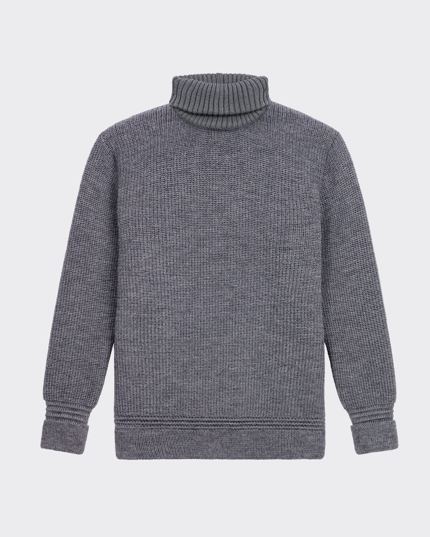 Pull Col roulé “Submariner” : Gris