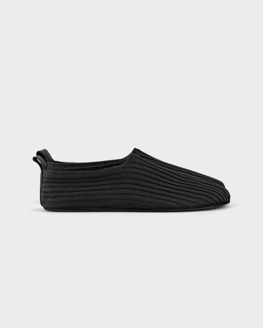 Slip-on en Soie : Noir