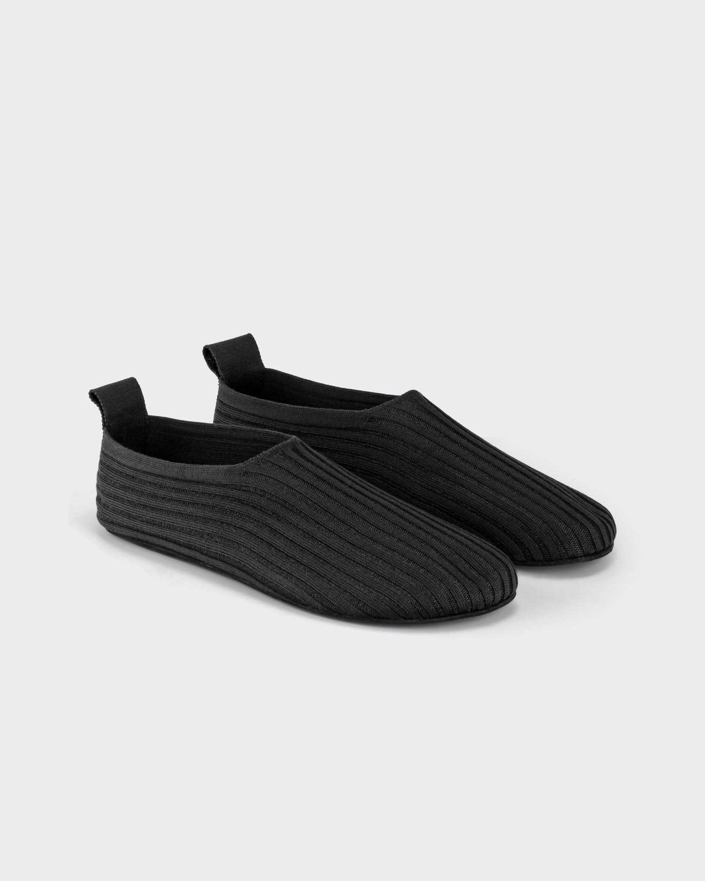 Slip-on en Soie : Noir