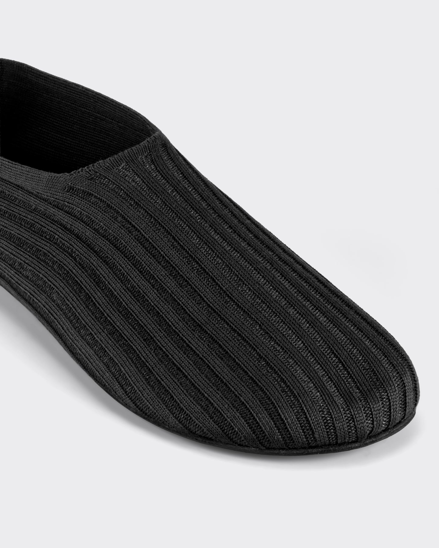 Slip-on en Soie : Noir