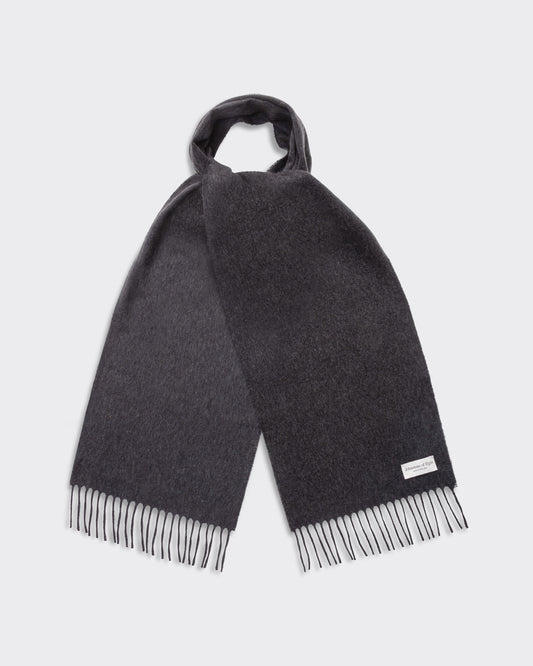 Écharpe Cachemire : Gris Foncé