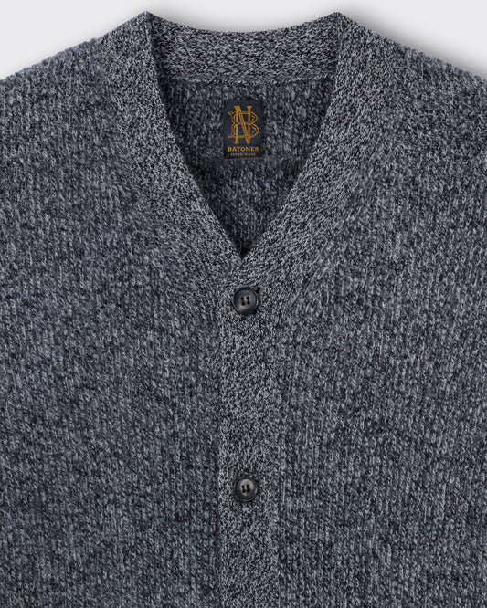 Cadigan en Cachemire Alashan : Gris