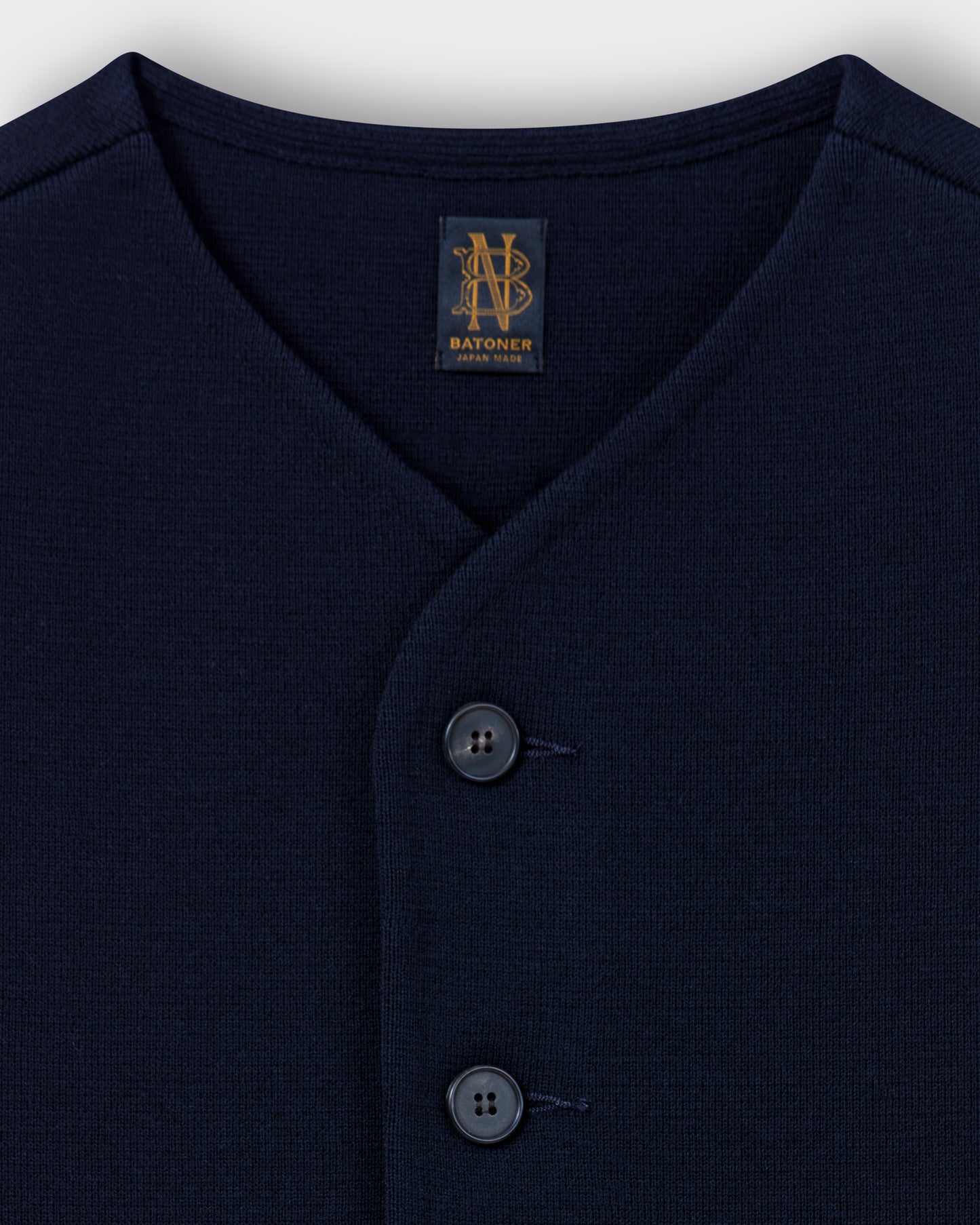 Gilet en Laine Mérinos : Marine