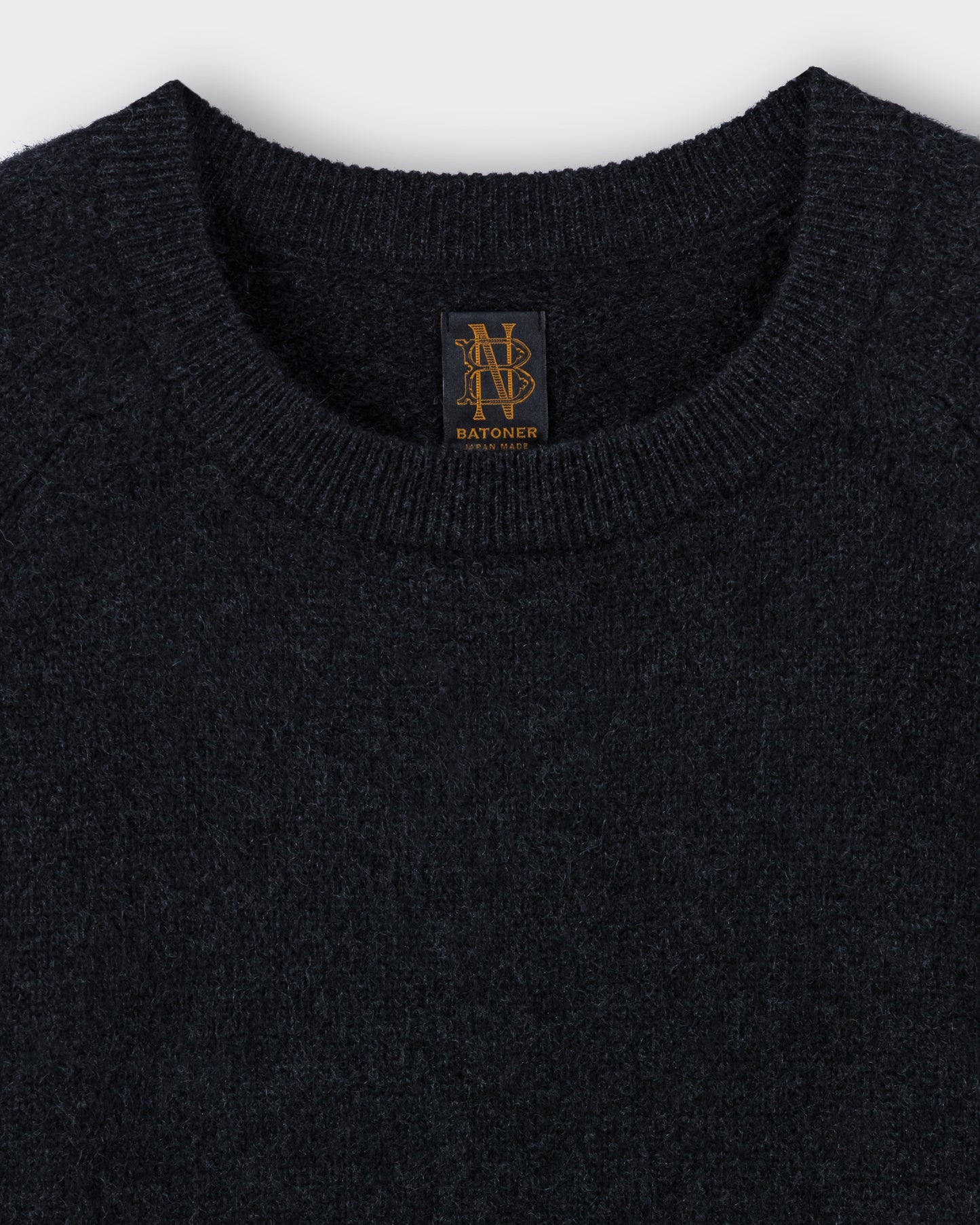 Pull Col Rond en Cachemire Alashan : Anthracite