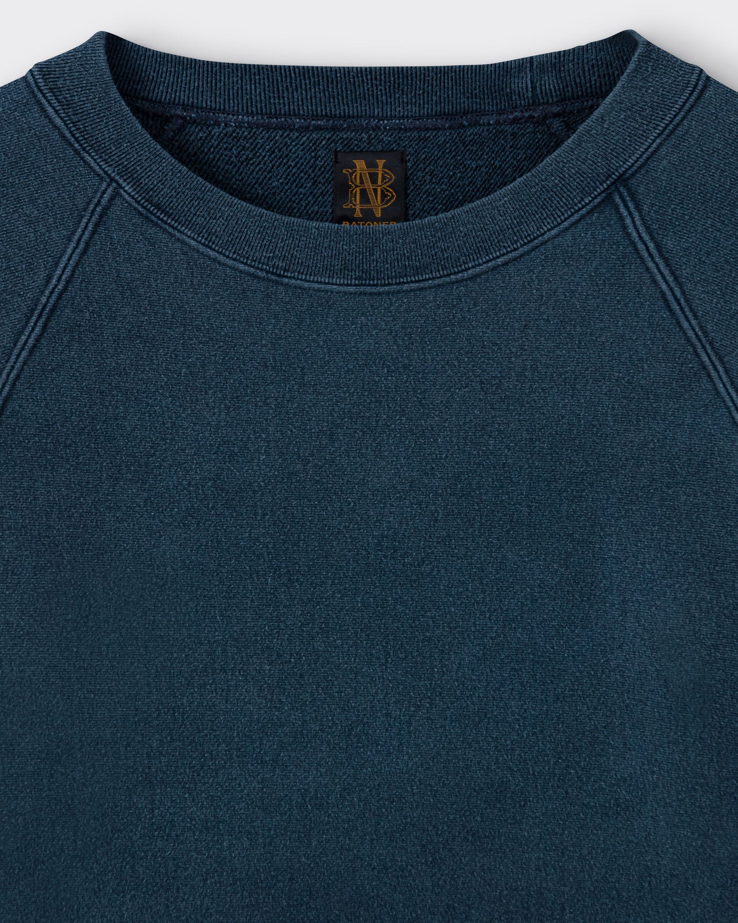 Sweatshirt Col Rond "Jumberca" : Marine Délavé