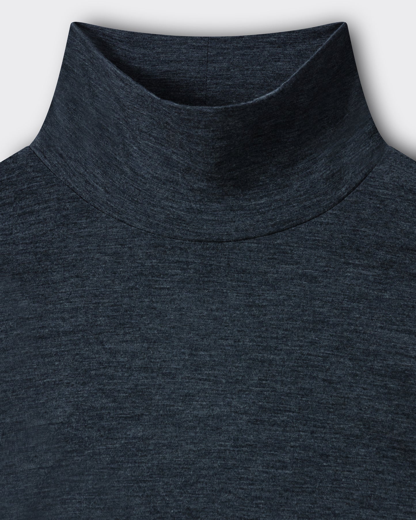 T-shirt Col Cheminée en Cachemire Alashan : Anthracite