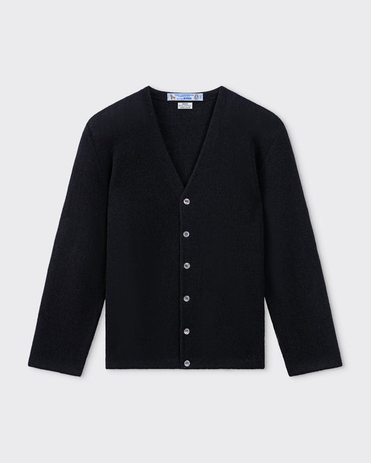 Alpaca Cardigan : Black