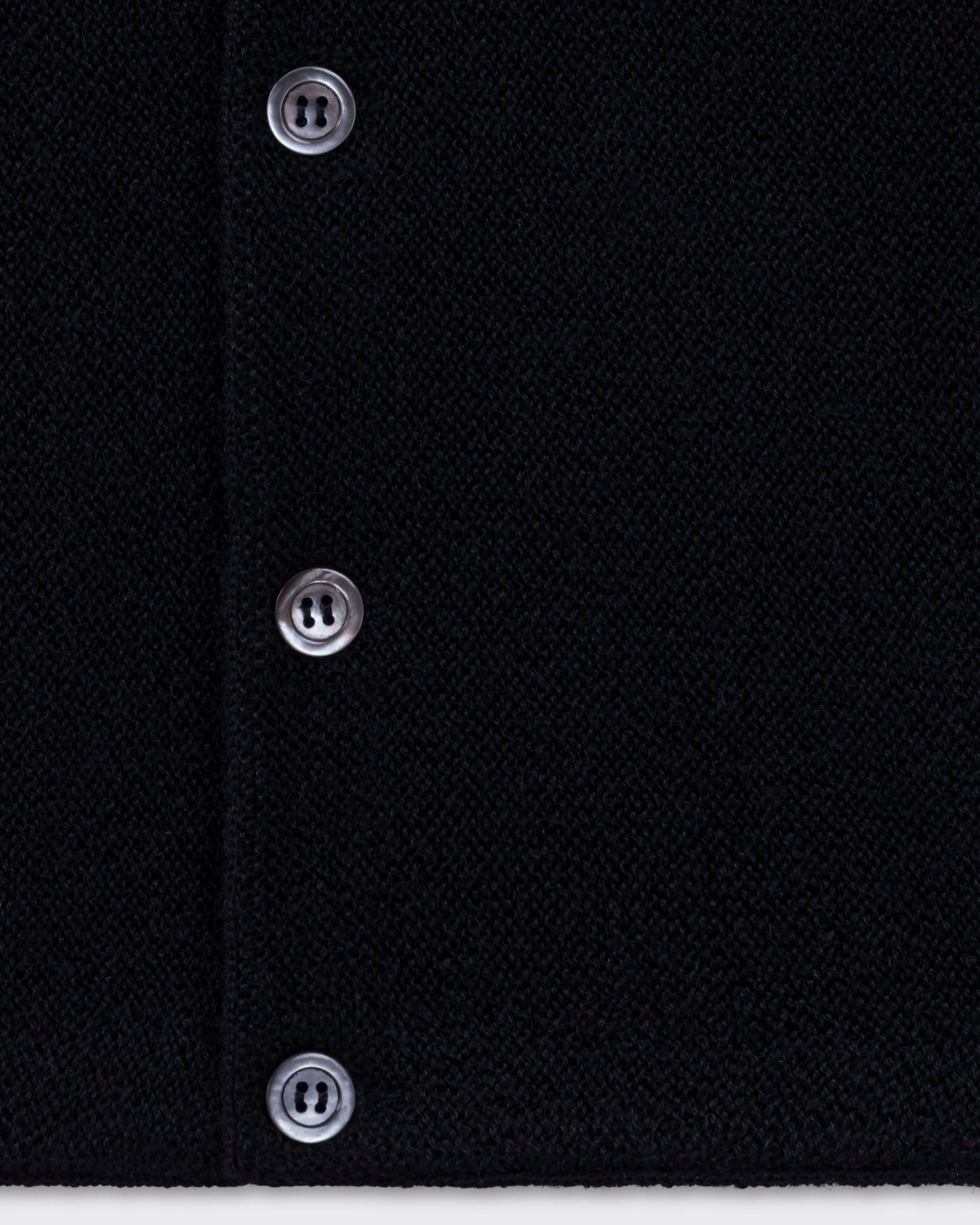 Cardigan en Alpaga : Noir