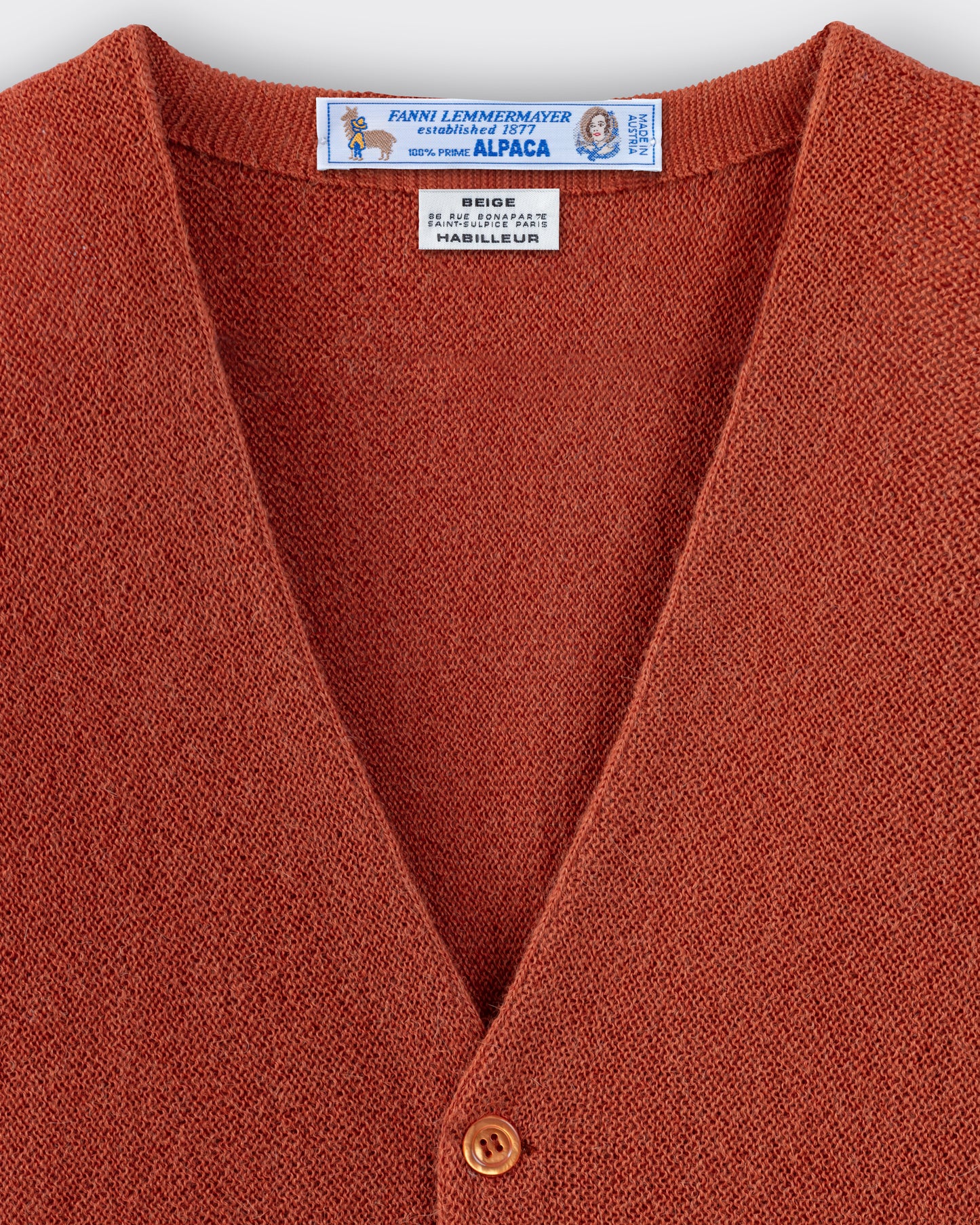 Cardigan en Alpaga : Ambre