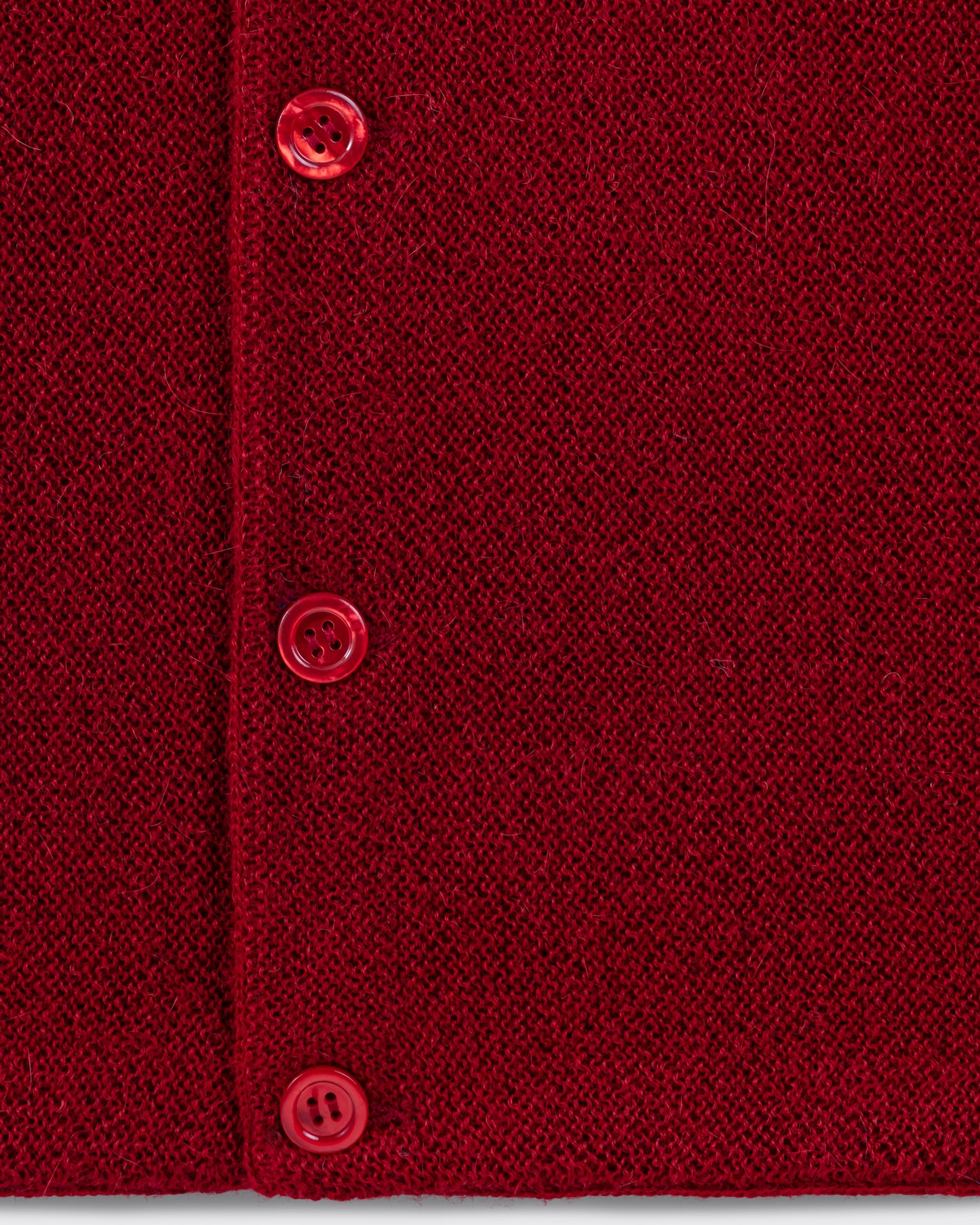 Cardigan en Alpaga : Rouge Dahlia