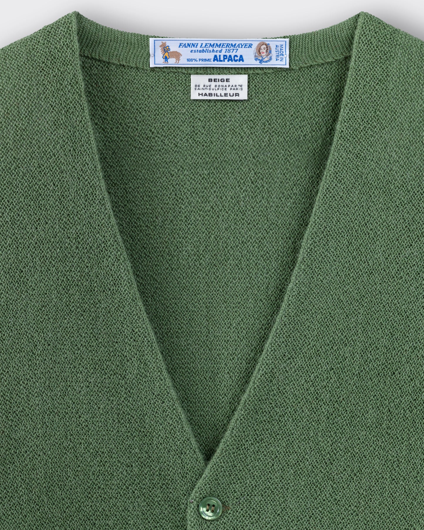 Cardigan en Alpaga : Lierre