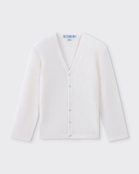 Cardigan en Alpaga : Blanc