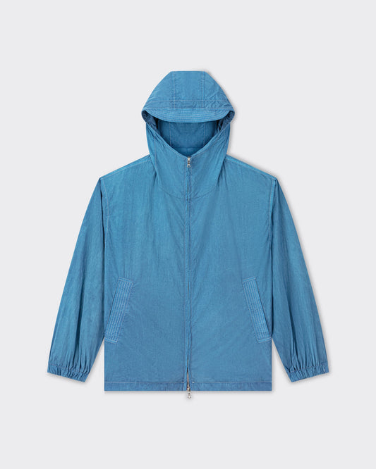Arpenteur Kaolin nylon jacket in pastel front view at Beige Habilleur Paris