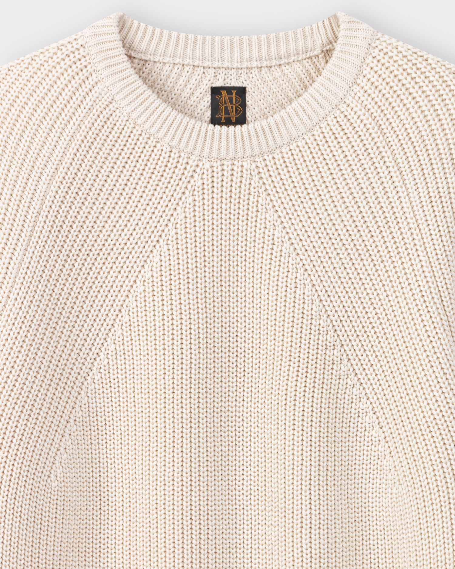 Batoner Signature Giza Cotton Sweater | Made in Japan Collar
