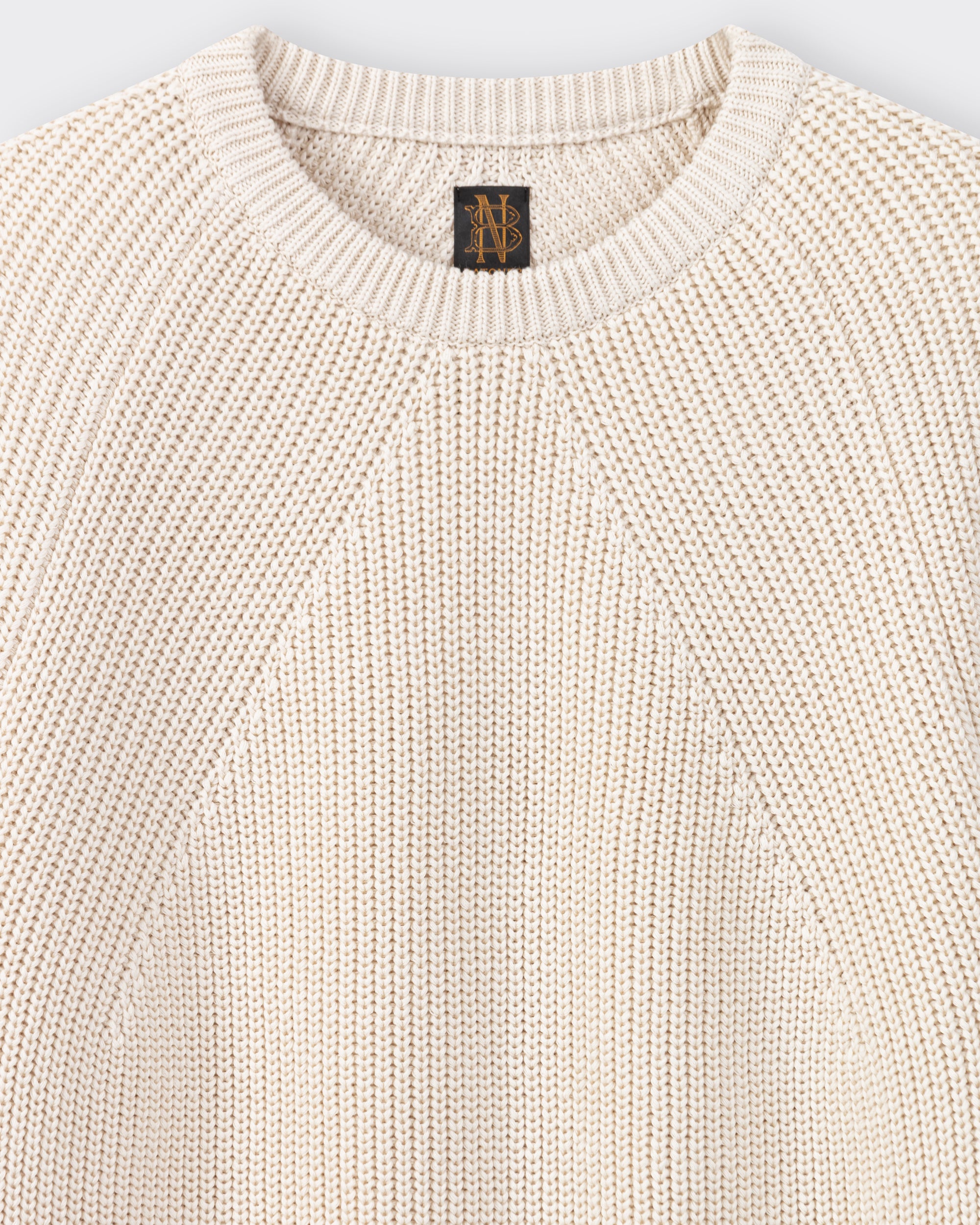 Batoner Signature Giza Cotton Sweater | Made in Japan Collar