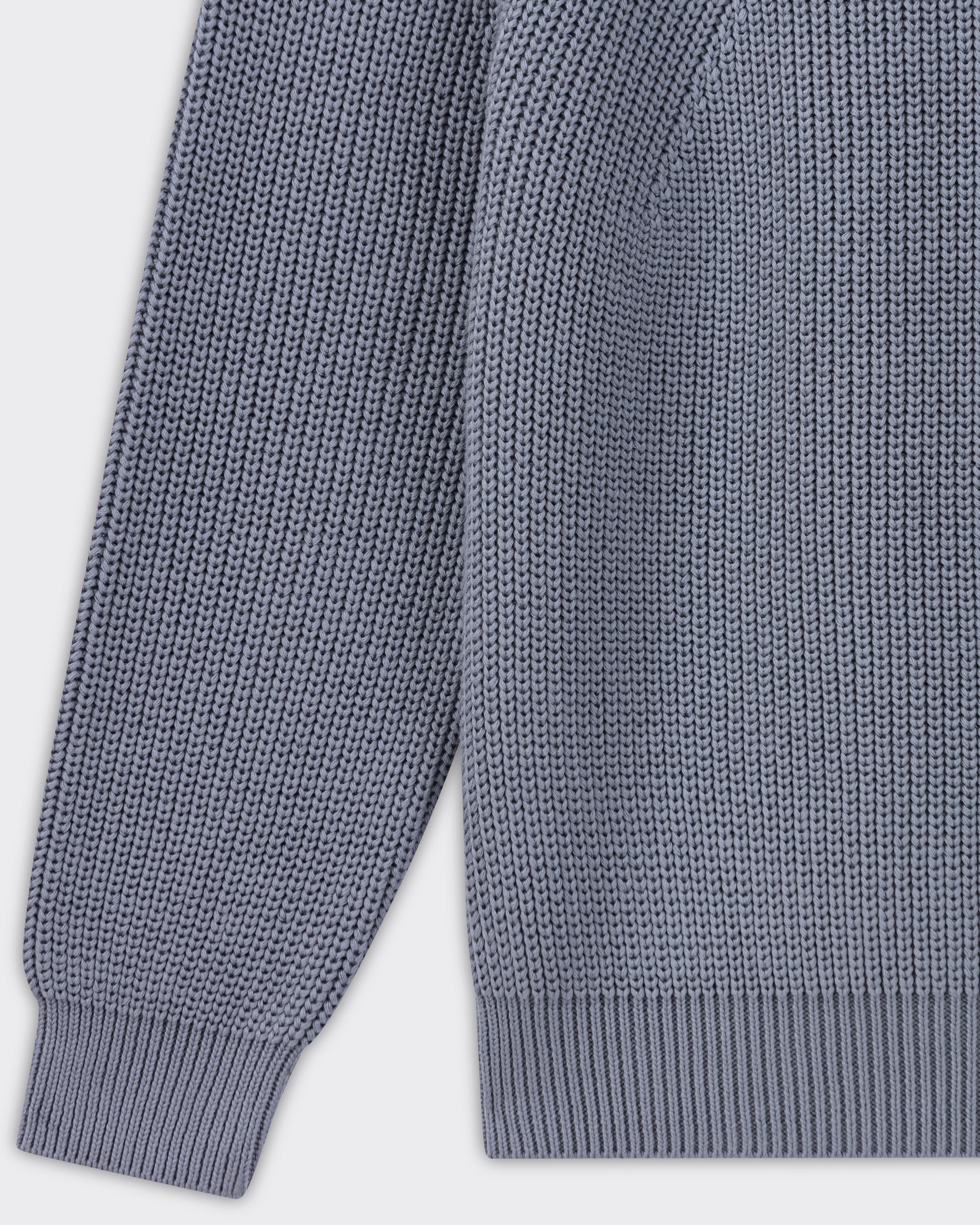 Batoner Signature Giza Cotton Sweater | Made in Japan Sleeve