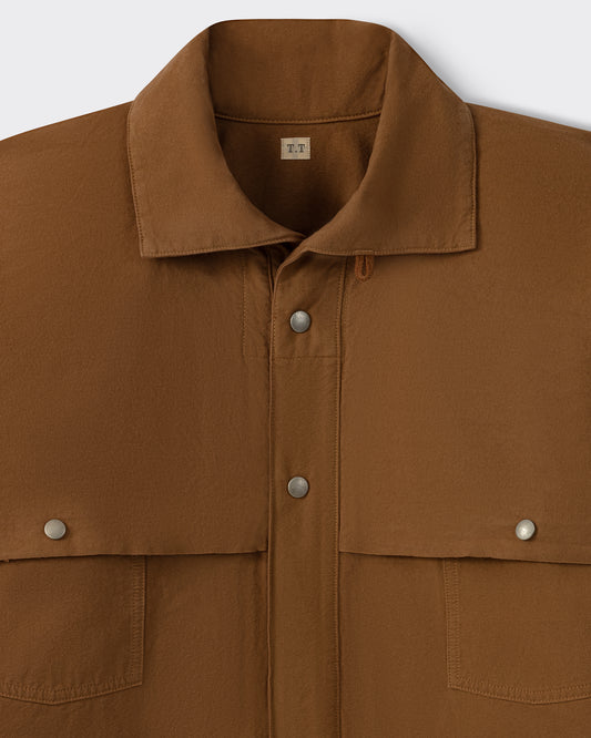 Double-layer construction and patch chest pockets, T.T Lot.325 Logger Jacket