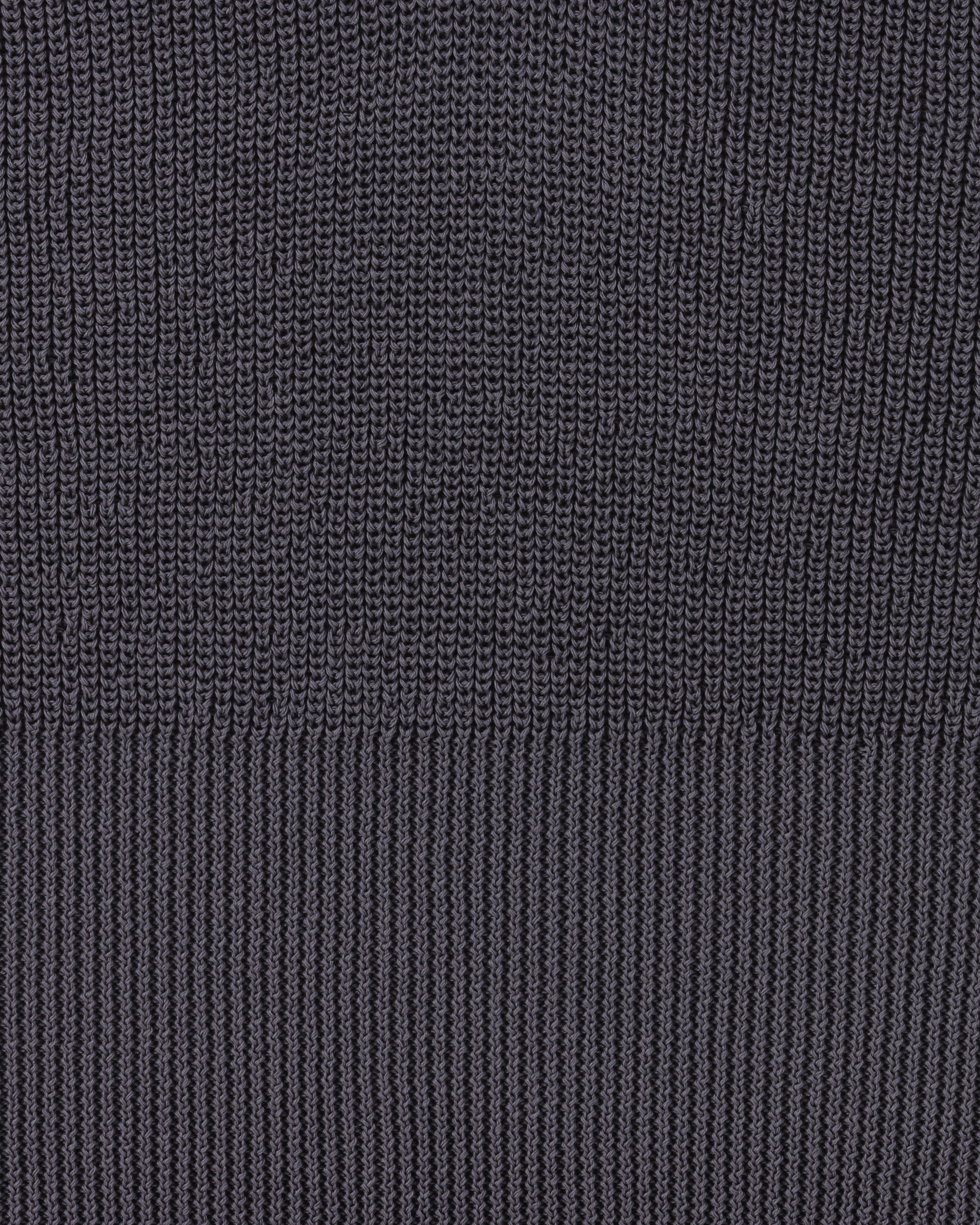 Ribbed trims and V-neckline detail, T.T Lot.532 knitted cotton vest