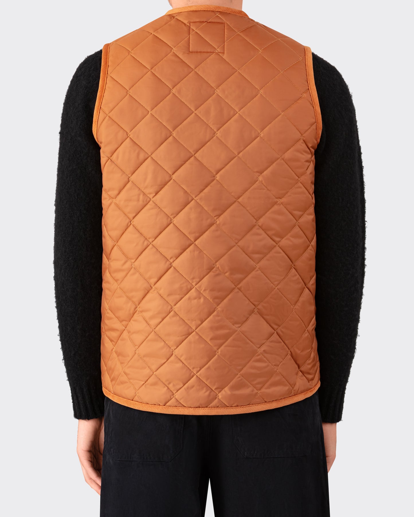 "Thornham" Quilted Gilet : Amber