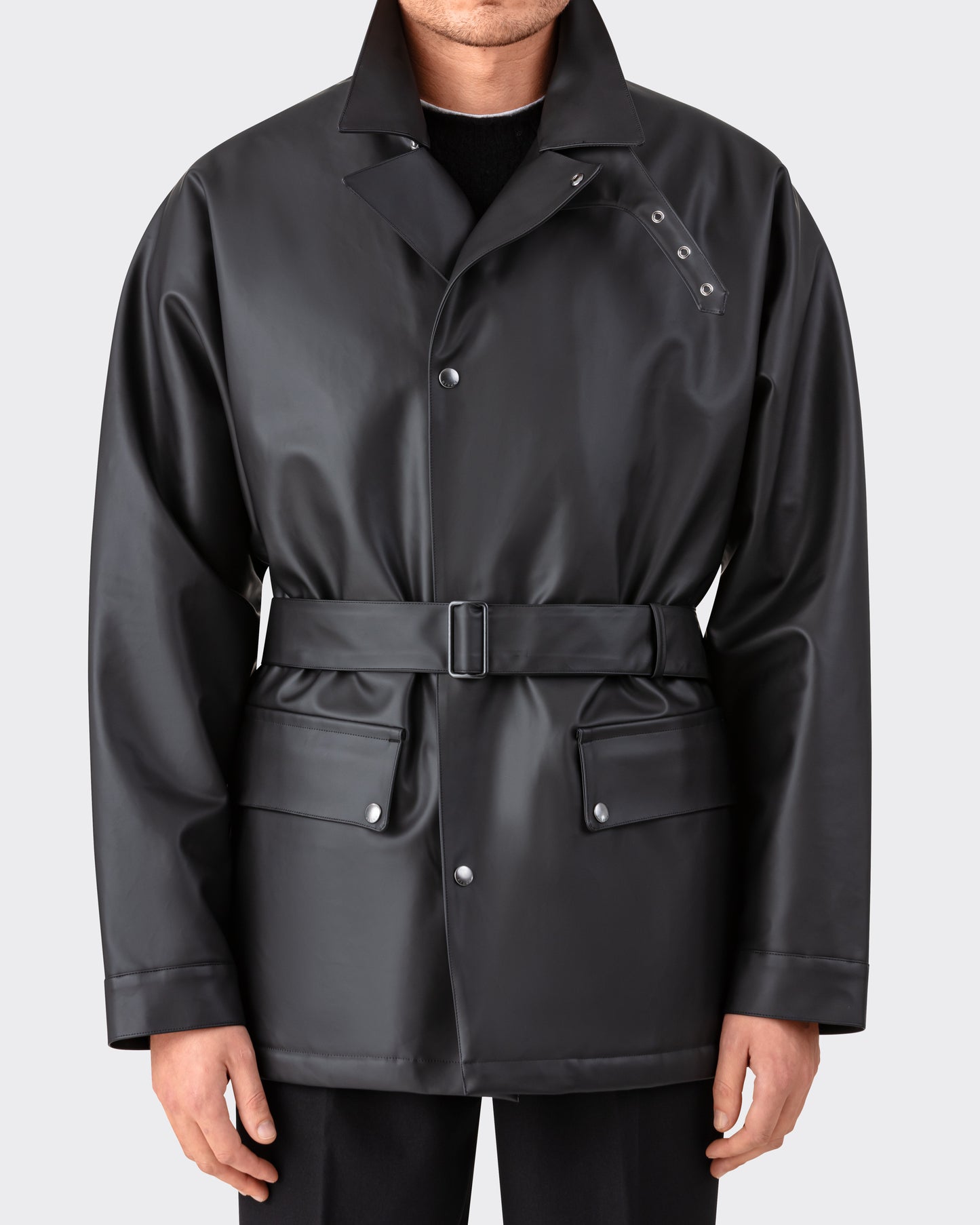 Manteau "Motorcycle Jacket" : Noir