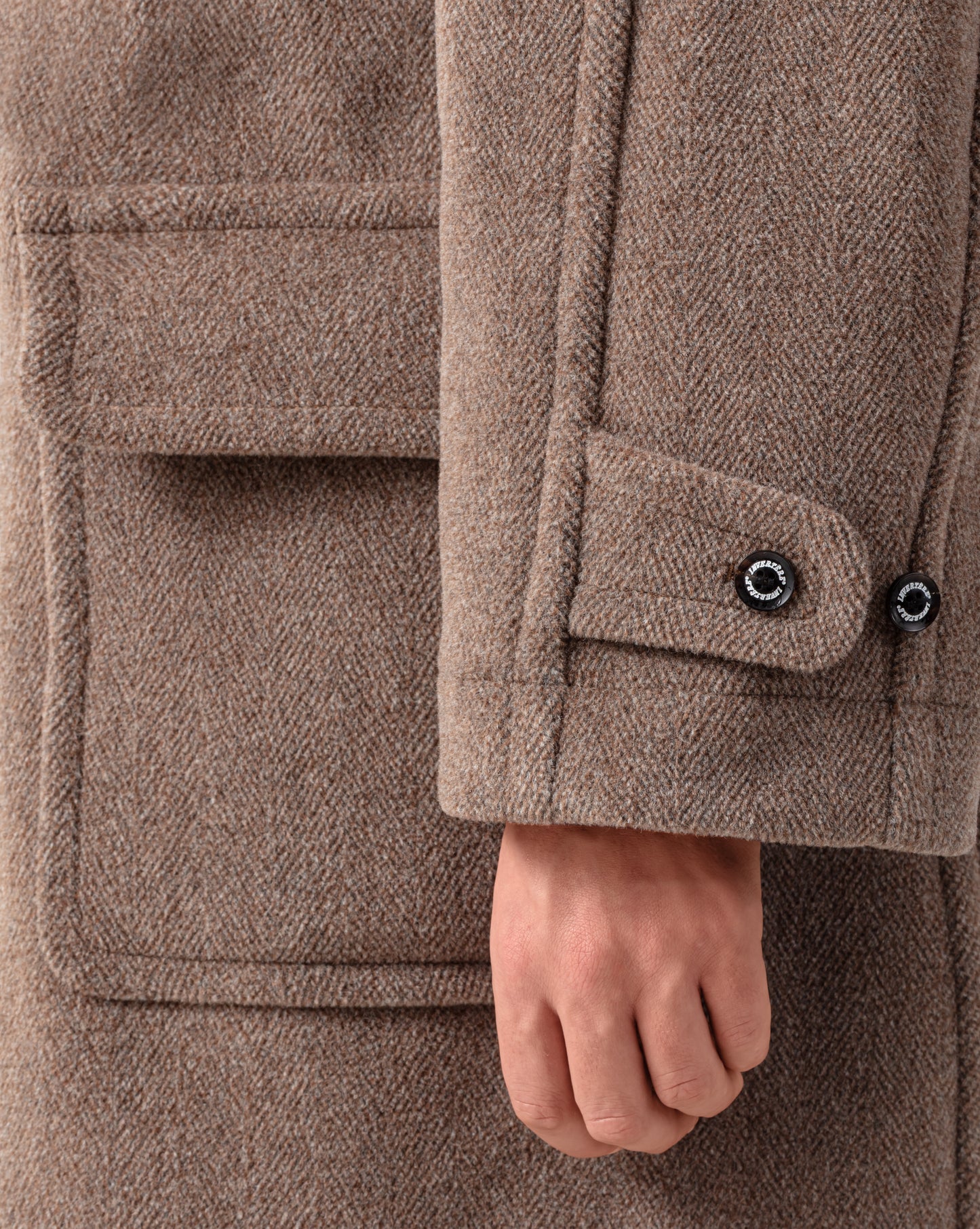 Duffle Coat : Marron Naturel