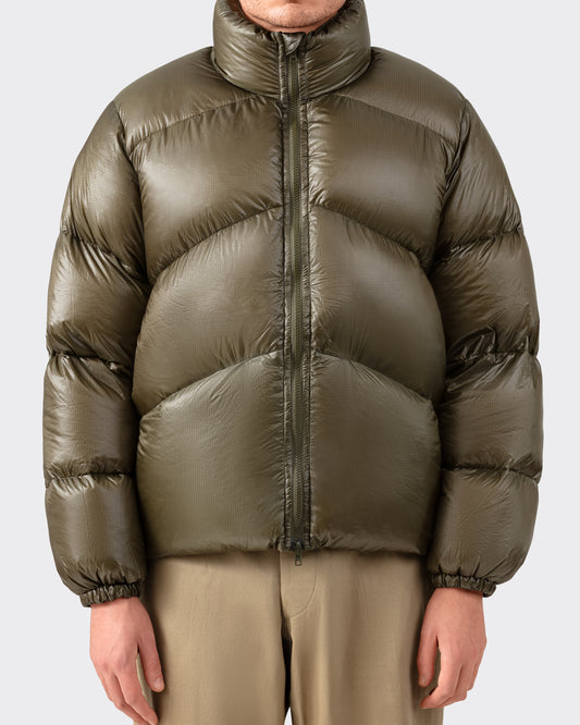 Doudoune "NS" en Nylon Ripstop : Olive