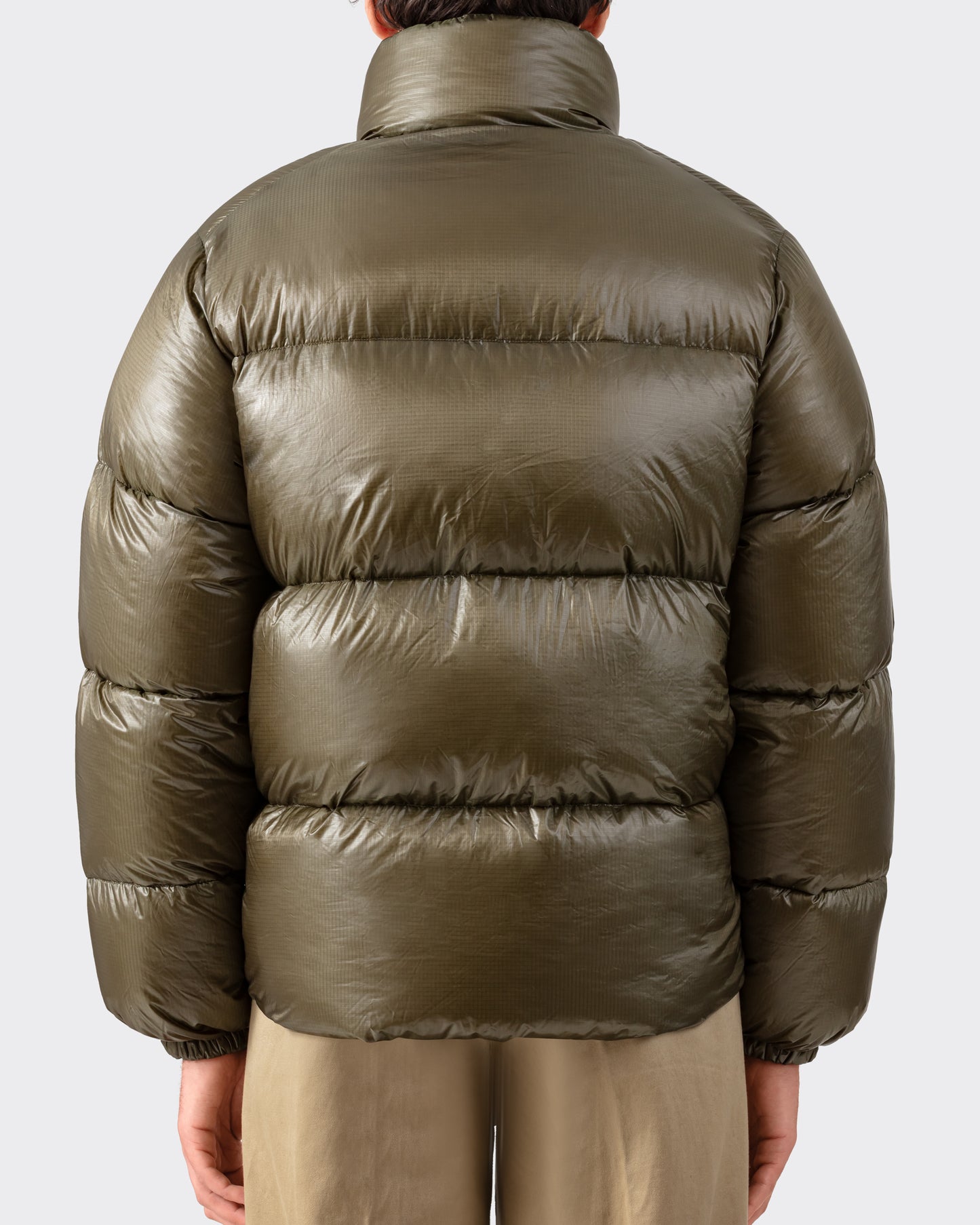 Doudoune "NS" en Nylon Ripstop : Olive