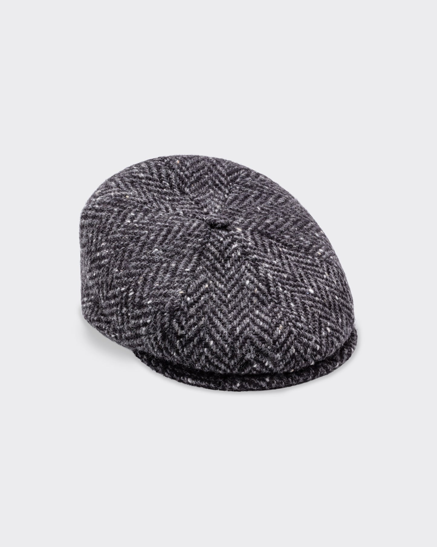 Casquette « 6 Panels » Donegal Larges Chevrons : Gris