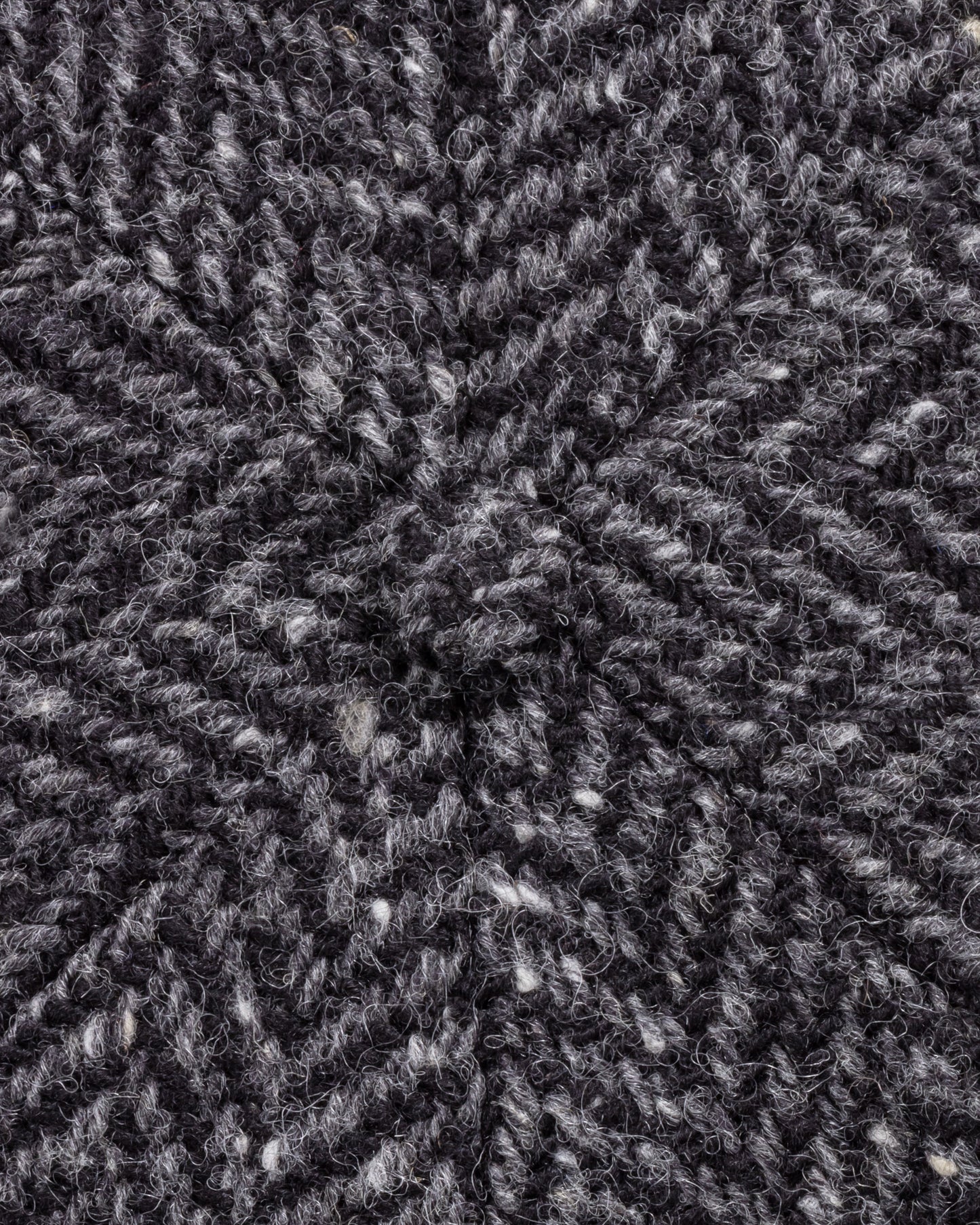 Casquette « 6 Panels » Donegal Larges Chevrons : Gris