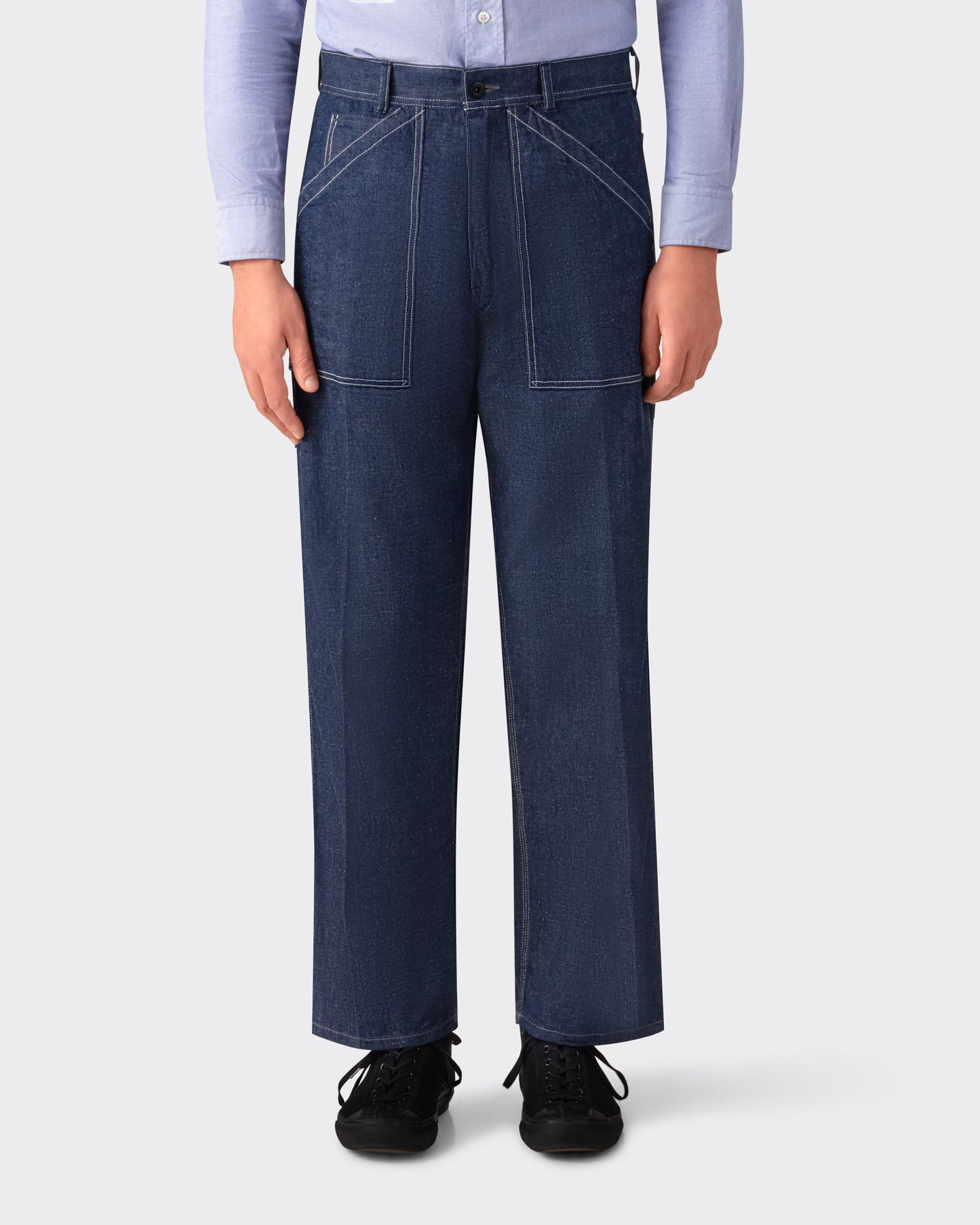 Pantalon “PAUL” en Denim : Indigo
