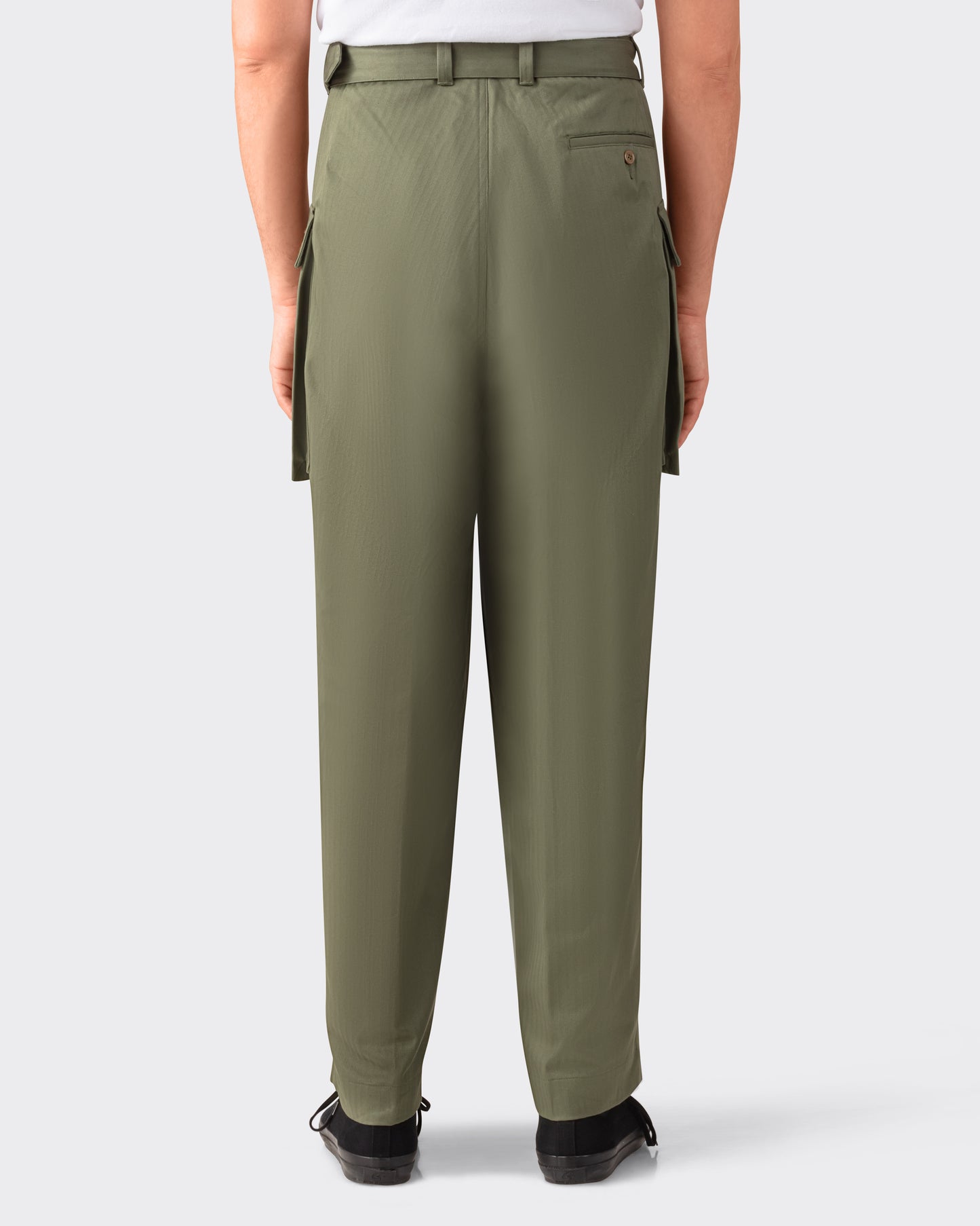 Cargo Trousers : Olive
