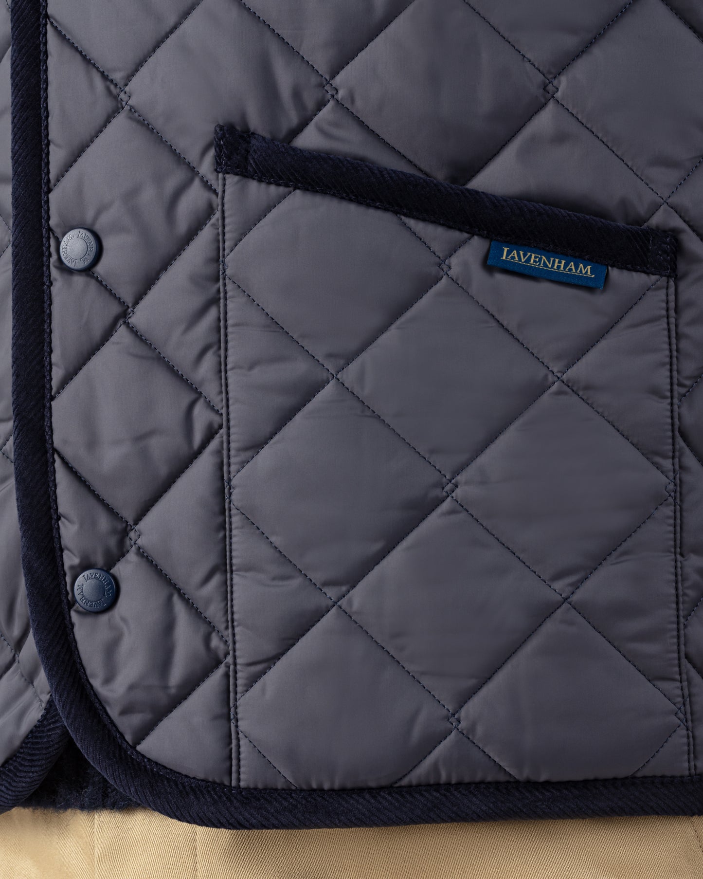 Gilet Matelassé "Thornham" : Marine