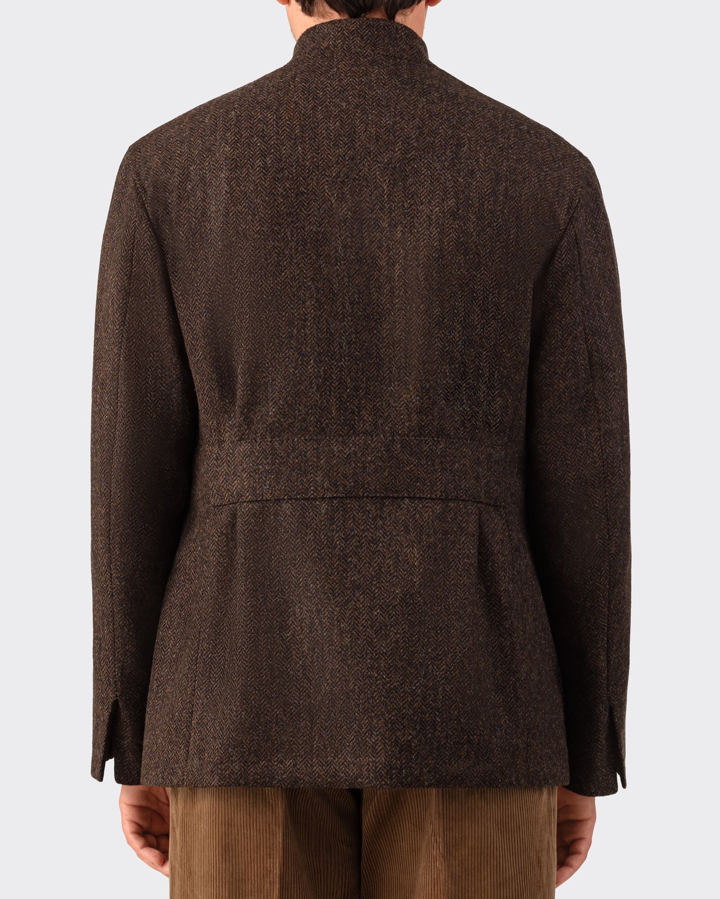 Veste Mod.4-A2 “Tropical Officer” en Tweed : Marron
