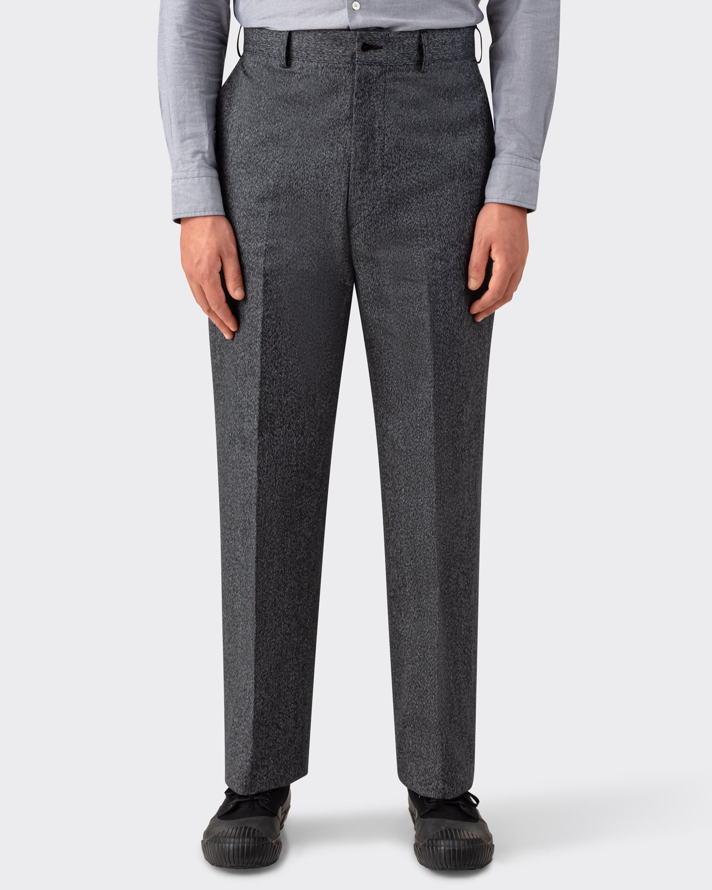 Pantalon Chambray Mouliné 1963 : Gris