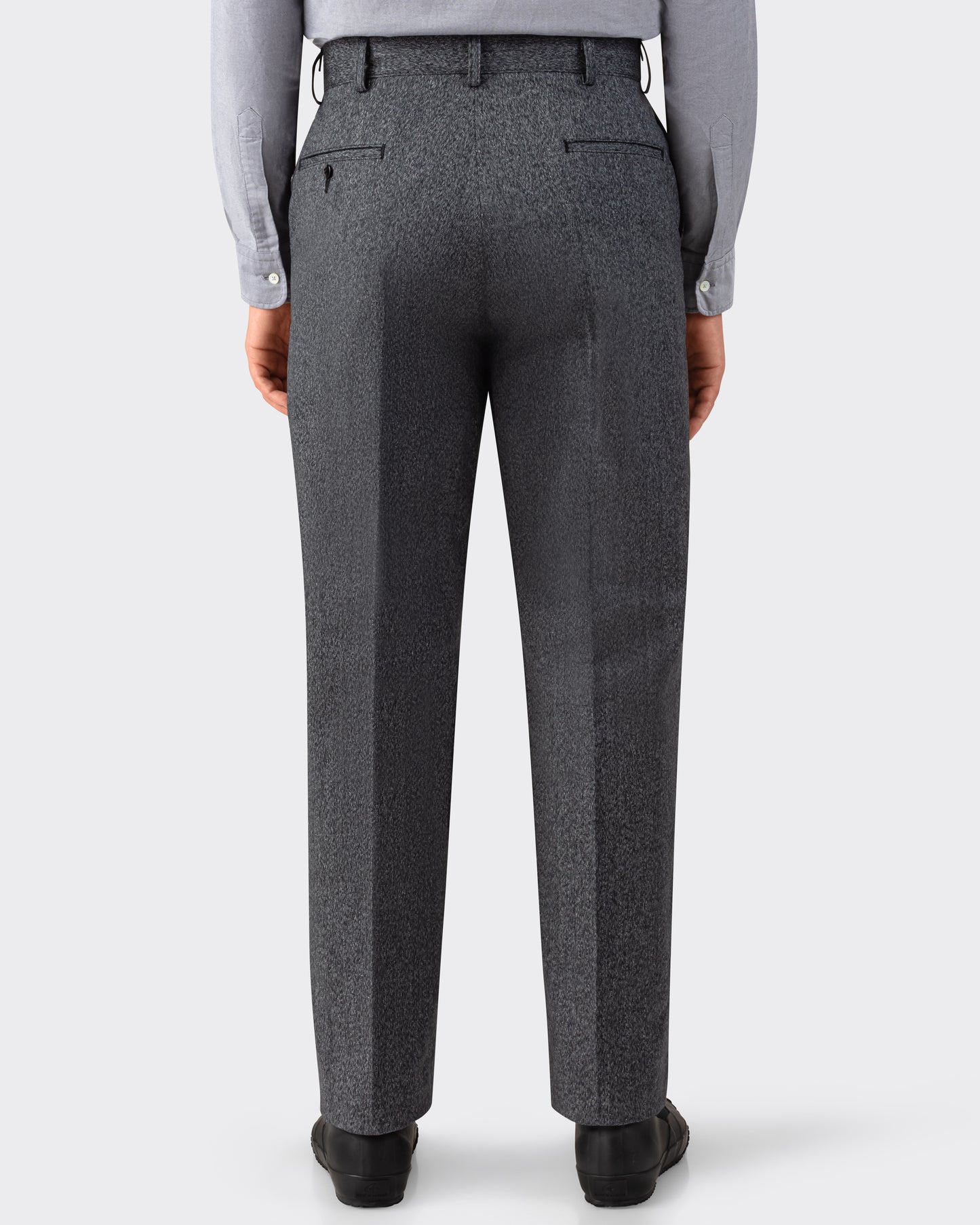 Pantalon Chambray Mouliné 1963 : Gris