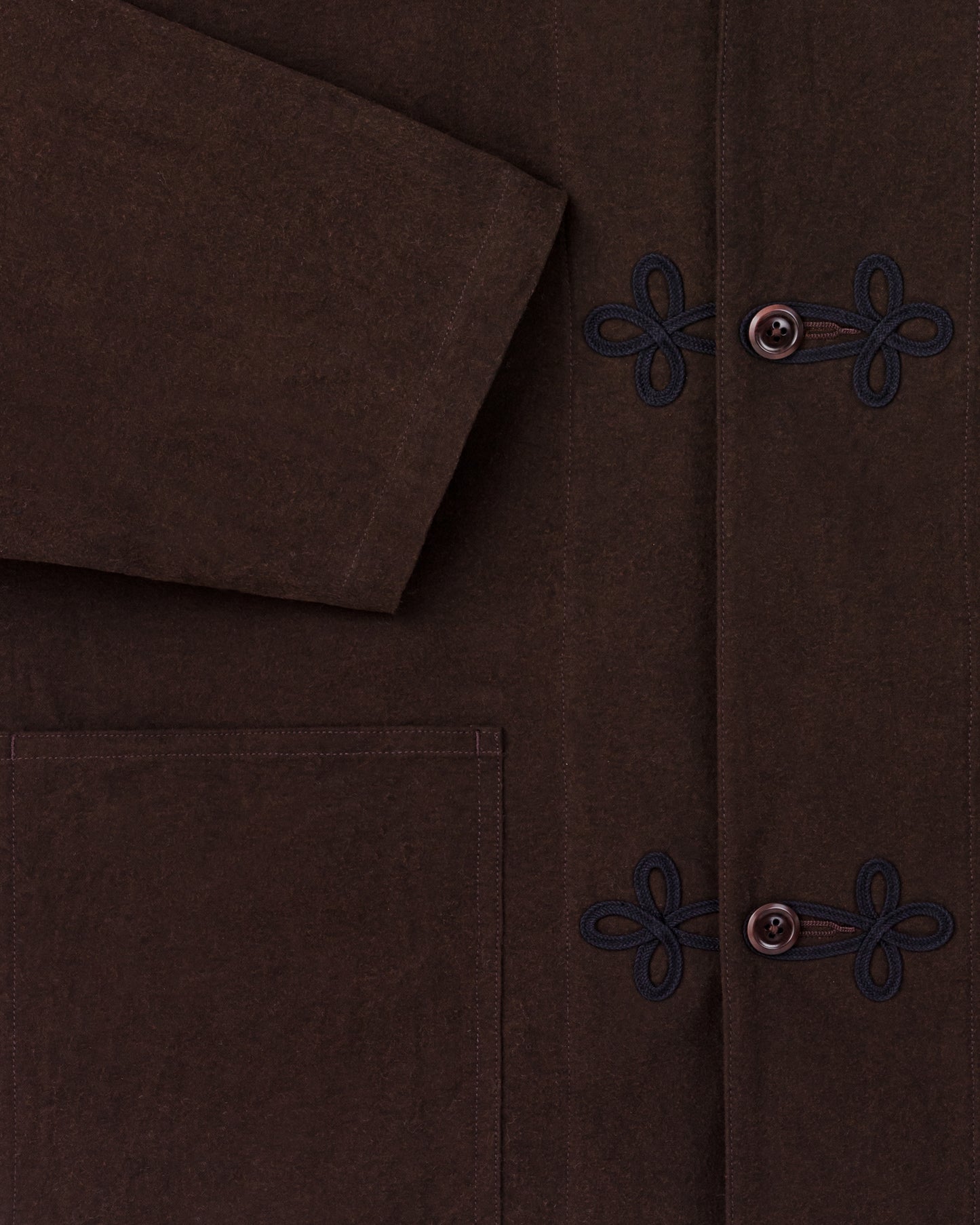 Bengara Natural Dye Jacket: Brown