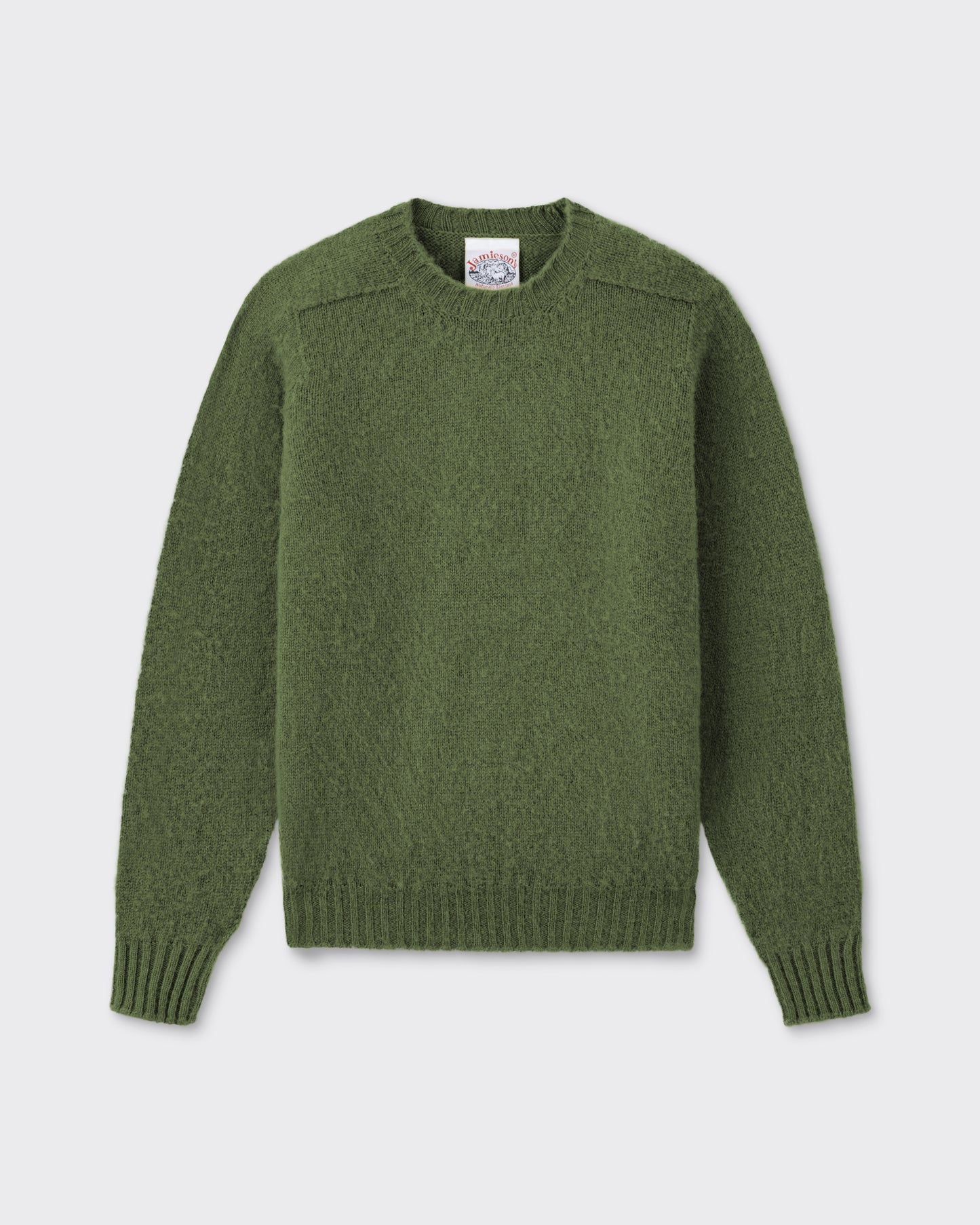 Brushed Wool Crewneck Knit : Ivy