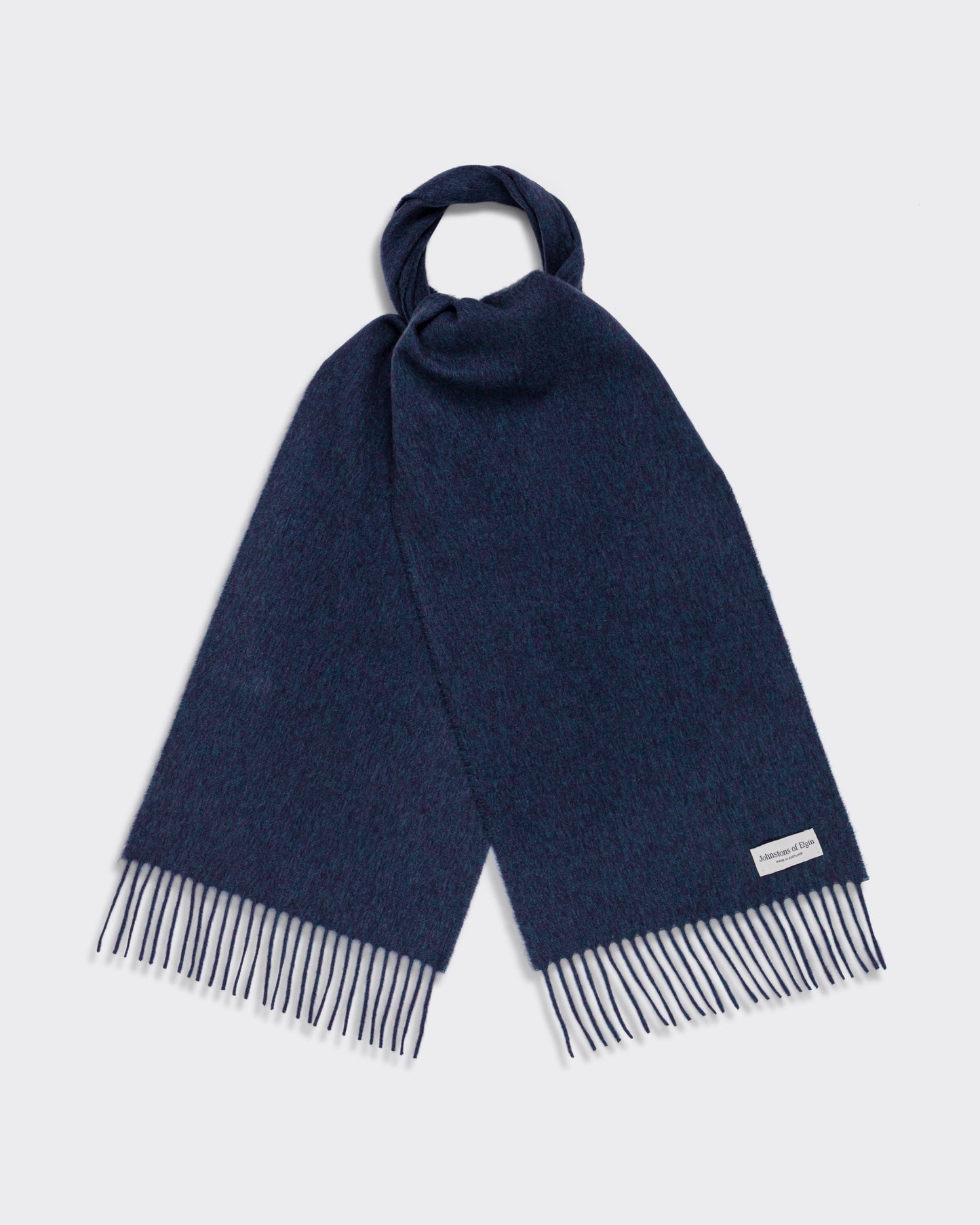 Écharpe Cachemire : Bleu Mélange