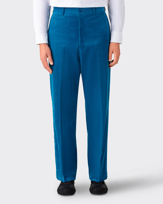 1963 Corduroy Trousers : Turquoise