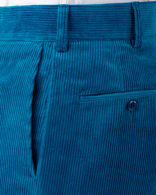 1963 Corduroy Trousers : Turquoise