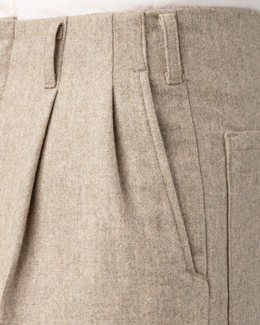 C1950 Peg Top Trousers : Sage