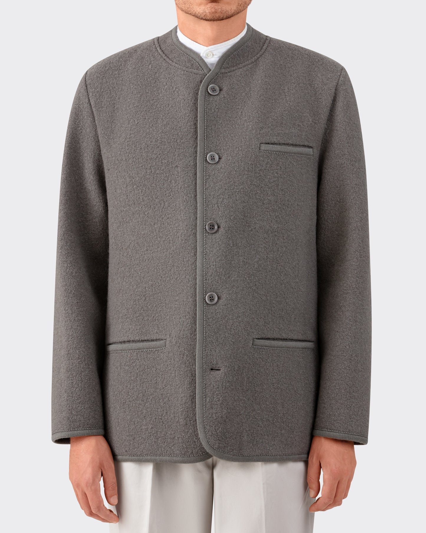Walker Wool Jacket : Camoscio